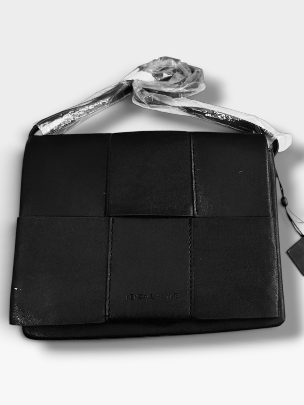 Kendall + Kylie Maya Woven Crossbody Bag